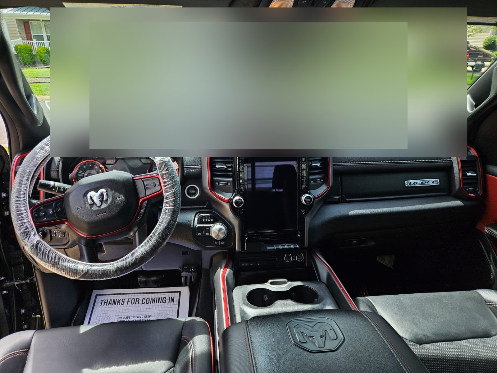 Finished detailing — Ram interior